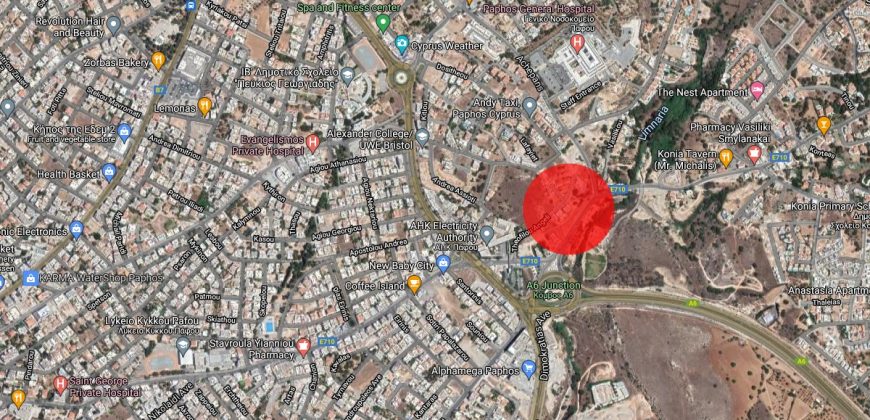 Paphos Anavargos Residential Land Plot BC077