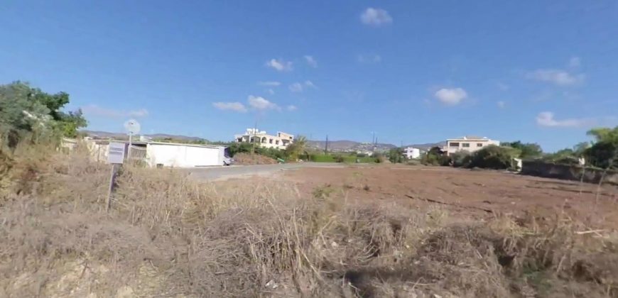 Paphos Kissonerga Residential Land Plot For Sale BC098