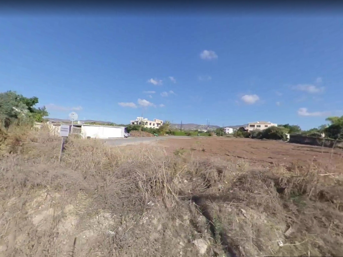 Paphos Kissonerga Residential Land Plot For Sale BC098