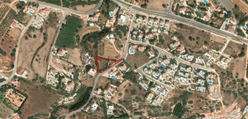 Paphos Pegia – Sea Caves Residential Land For Sale RMR39723