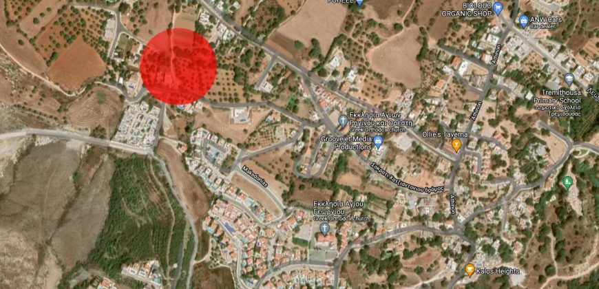 Paphos Tremithousa Residential Land Plot BC083