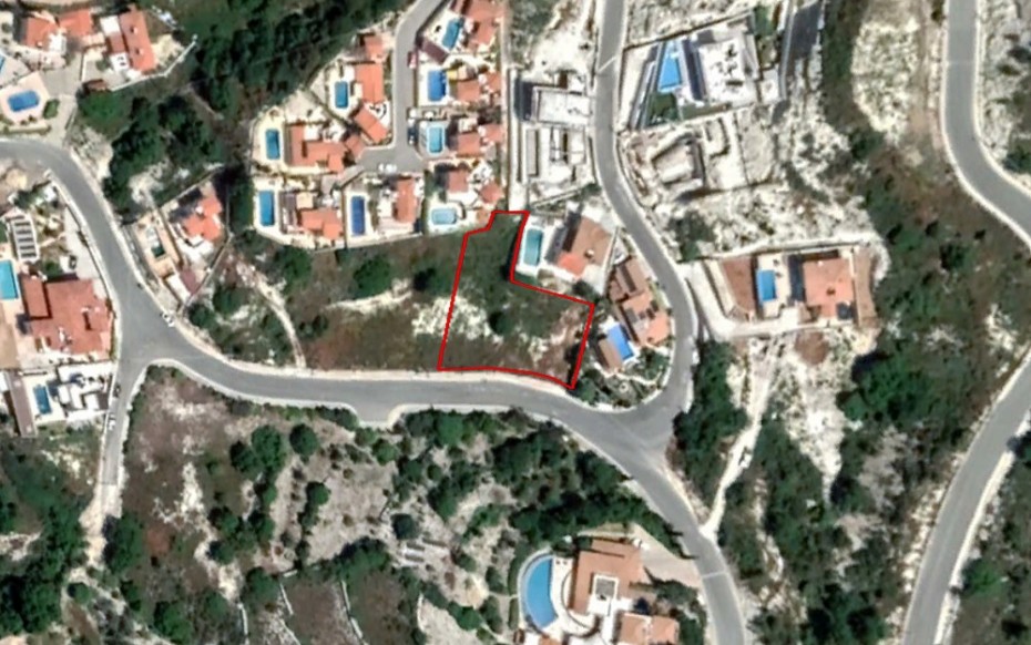 Paphos Tsada Residential Land For Sale RMR39776