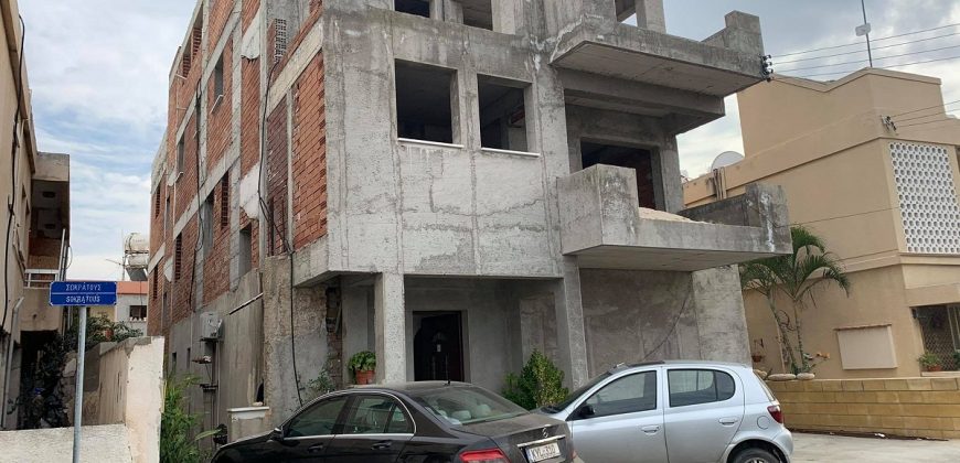 Paphos Geroskipou Incomplete Building of Apartments For Sale BC104