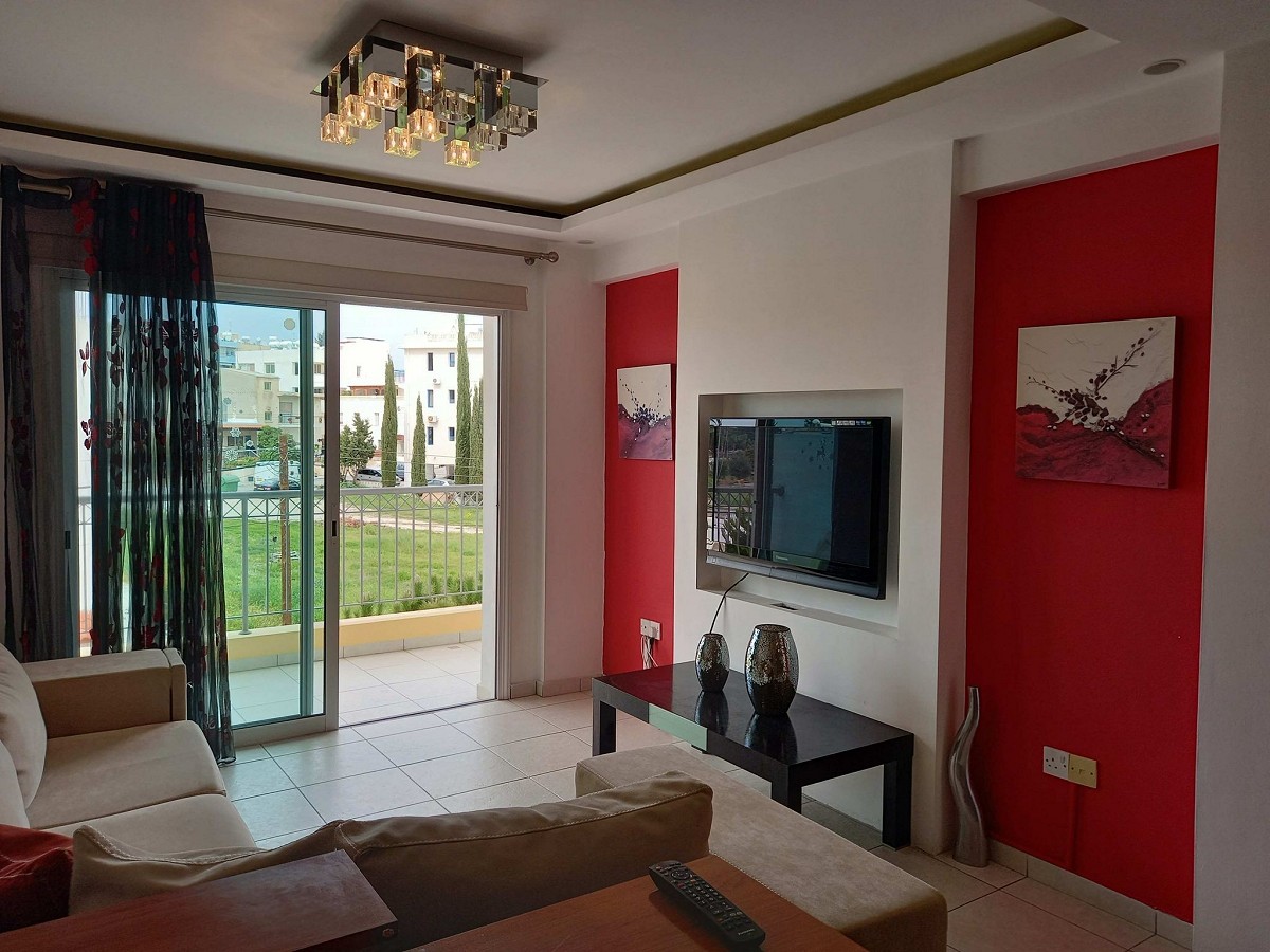 Kato Paphos Universal 2 Bedroom Apartment for Rent BCP006