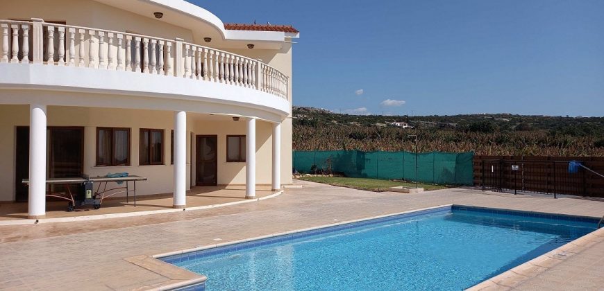 Paphos Coral Bay Saint George 5 Bedroom Luxury Villa for Rent BCP009