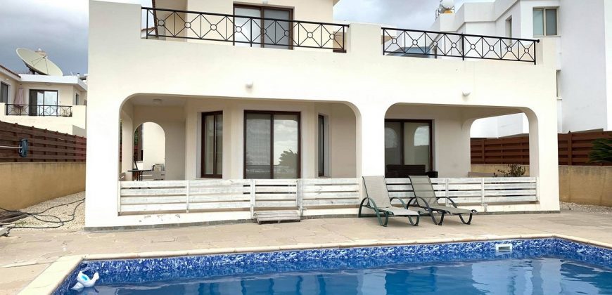Paphos Kissonerga 3 Bedroom Villa For Rent BC193