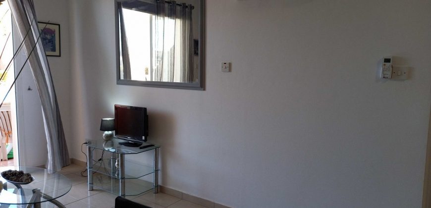 Kato Paphos Universal 1 Bedroom Apartment Ground Floor For Rent BCP019