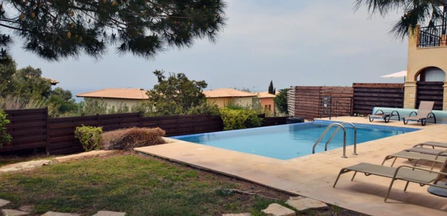 Paphos Aphrodite Hills 3 Bedroom Villa Semi-Detached For Sale NGM10535