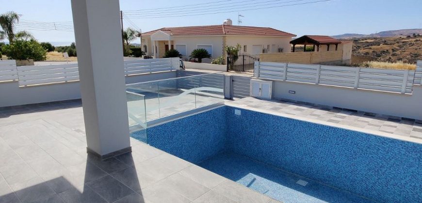 Paphos Kouklia 4 Bedroom Villa For Rent BC220