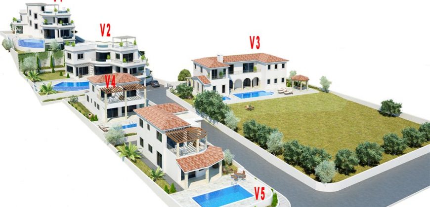 Paphos Peyia 4 Bedroom Detached Villa For Sale CLPR0368
