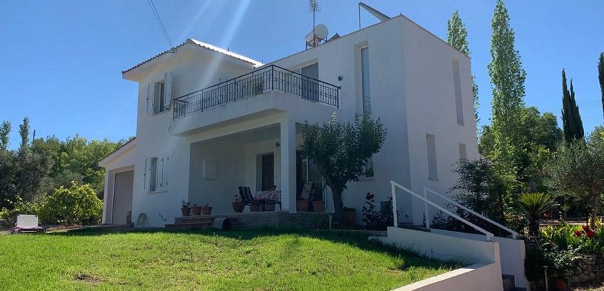 Paphos Tsada 3 Bedroom Villa For Rent BC218
