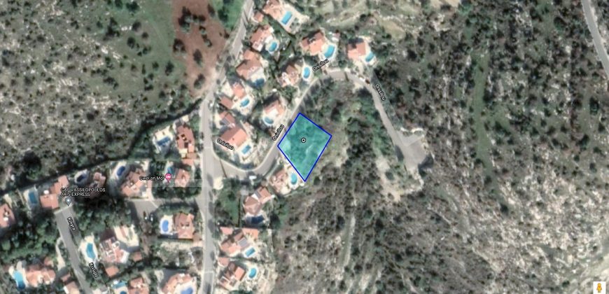 Paphos Koili Land Residential For Sale BC248