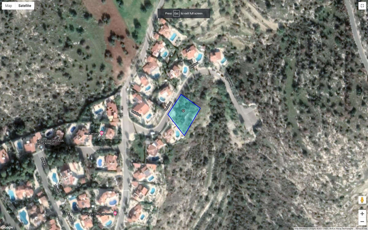 Paphos Koili Land Residential For Sale BC248