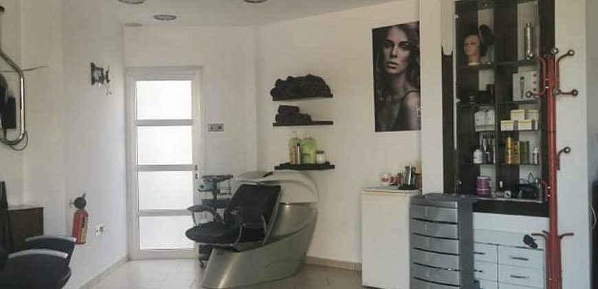 Paphos Yeroskipou Retail Unit Shop Hair Dresser Salon For Rent BC289
