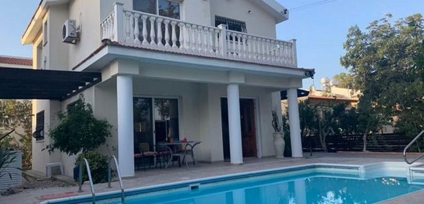 Kato Paphos 3 Bedroom Villa For Rent BC320