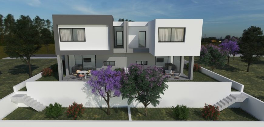 Limassol Ypsoupoli 3 Bedroom Semi Detached Villa For Sale BSH18477