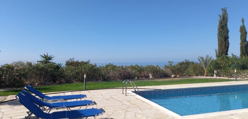 Paphos Tala 3 Bedroom Villa For Rent BCP088