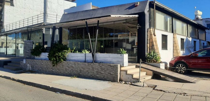 Kato Paphos Retail Unit Restaurant For Rent BC368