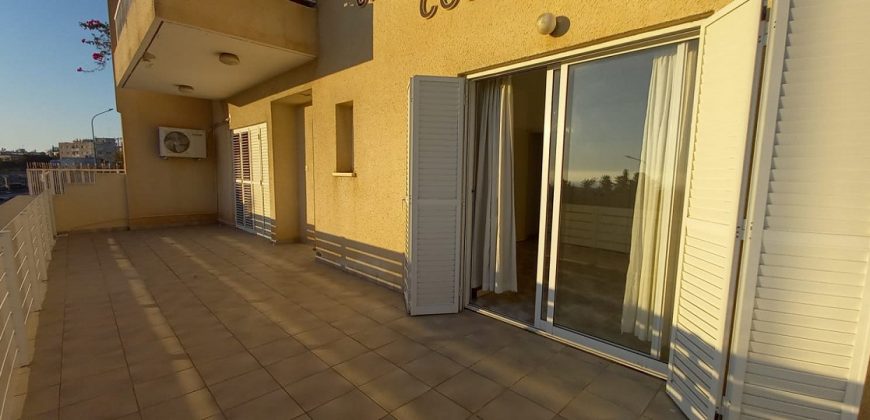 Paphos 3 Bedroom Apartment Ground Floor For Rent BC353