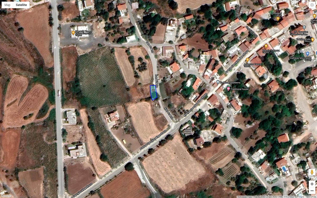 Paphos Kathikas Land Residential For Sale BC360