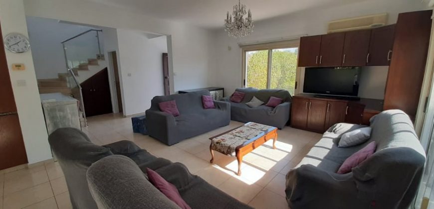 Paphos Anavargos 3 Bedroom Villa For Rent BCP105