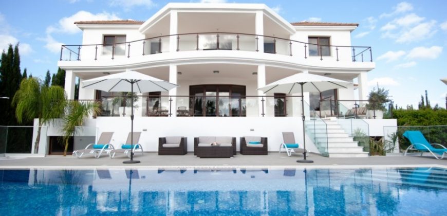 Paphos Pegia St. George 7 Bedroom Detached Villa For Sale BSH16013