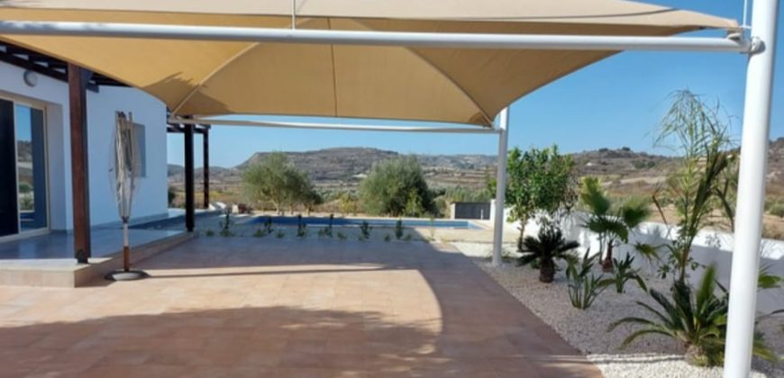 Paphos Polemi 3 Bedroom Bungalow For Rent BCP115