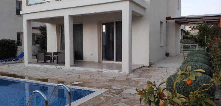 Paphos Tala 3 Bedroom Villa For Rent BCP130