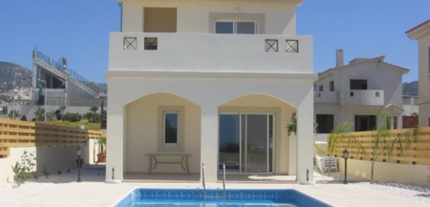 Paphos Peyia 3 Bedroom Villa For Rent BCP140