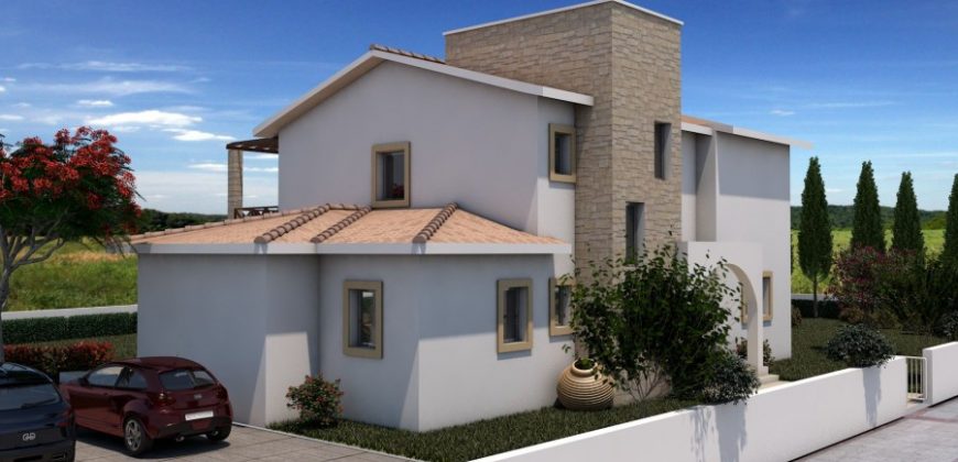 Paphos Kouklia Secret Valley 3 Bedroom Detached Villa For Sale BSH16670