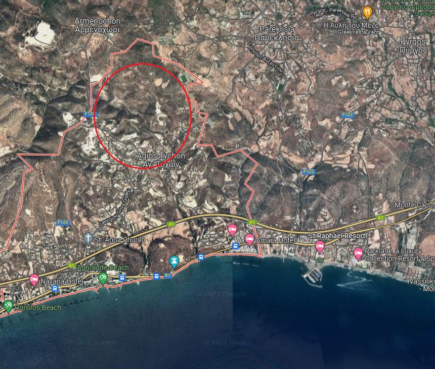 Limassol Agios Tychonas Residential Land For Sale BSH23994