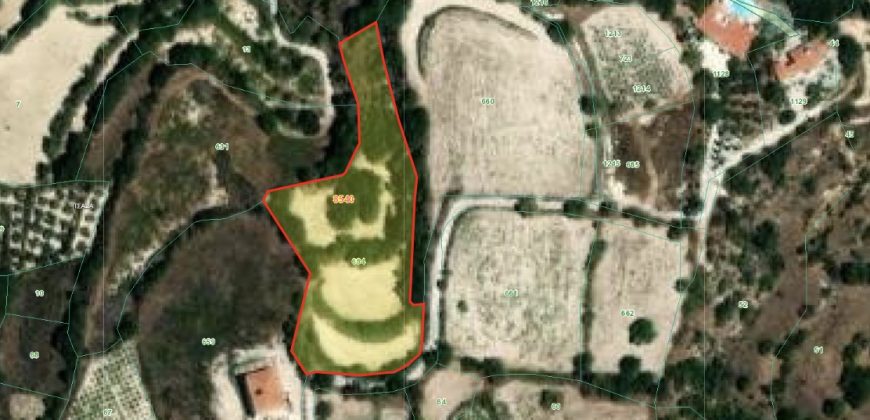 Paphos Tsada Residential Land For Sale PCP9940