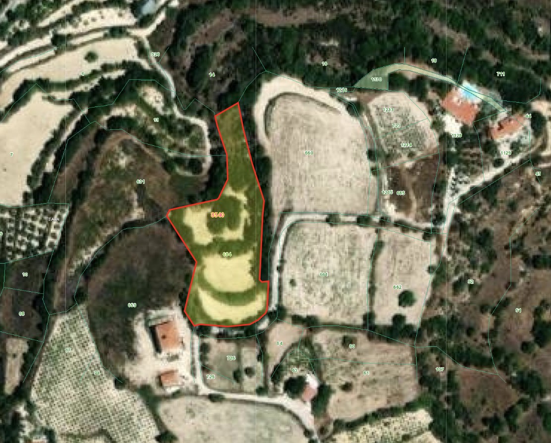 Paphos Tsada Residential Land For Sale PCP9940