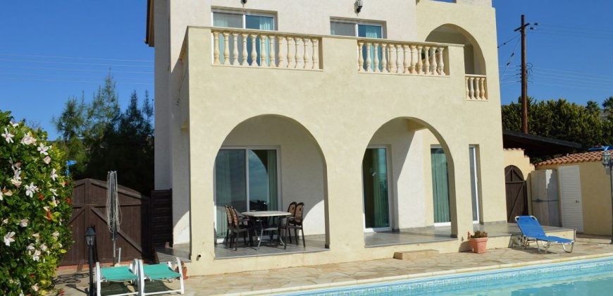 Paphos Peyia Sea Caves 3 Bedroom Villa For Sale CPF151789