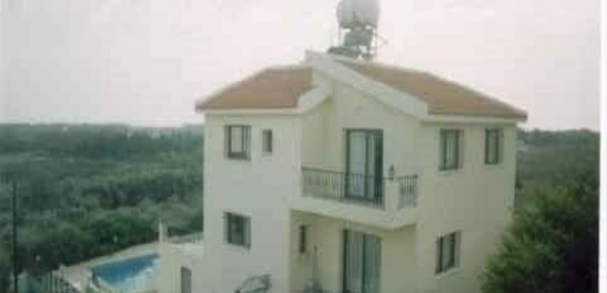 Paphos Yeroskipou 4 Bedroom Villa For Sale KTM92441