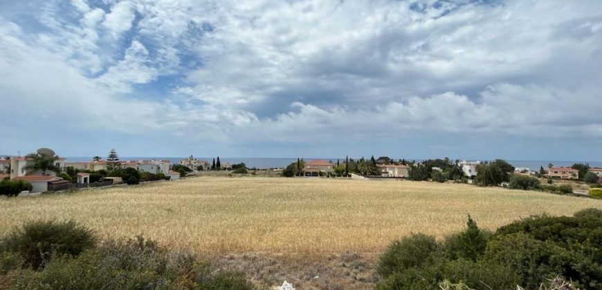 Paphos Peyia Coral Bay Land Touristic For Sale BC478