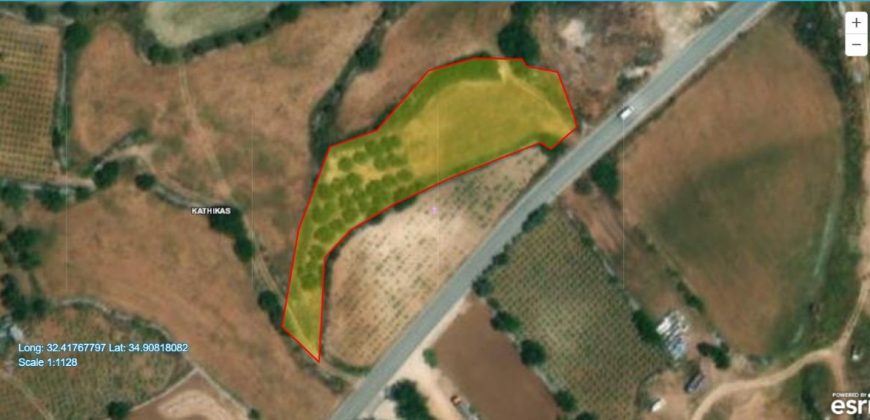 Paphos Kathikas Land Residential For Sale BC490
