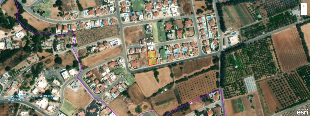 Paphos Kissonerga Land Plot For Sale BC482