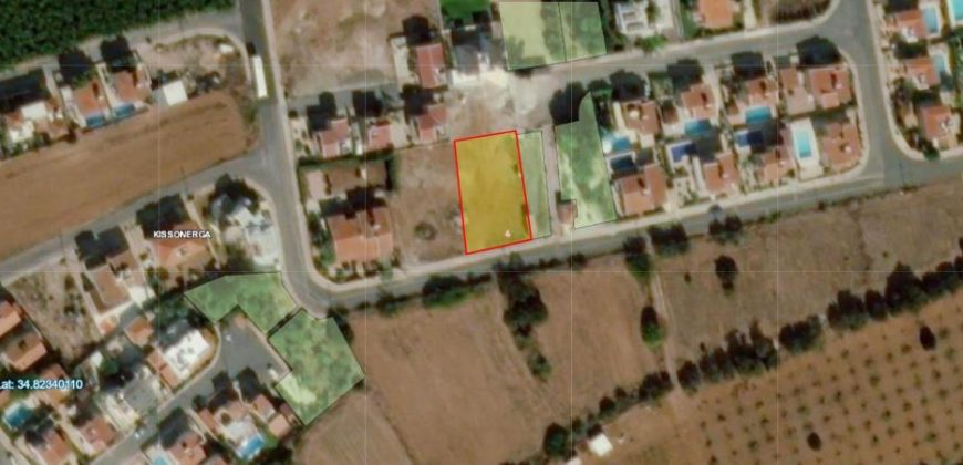 Paphos Kissonerga Land Plot For Sale BC482