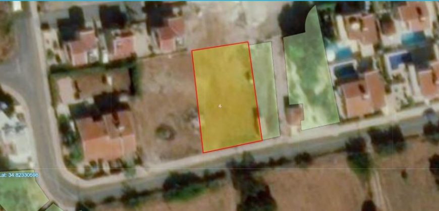 Paphos Kissonerga Land Plot For Sale BC482