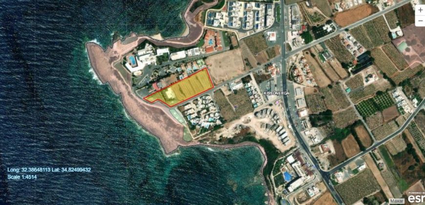 Paphos Kissonerga Land Touristic For Sale BC481