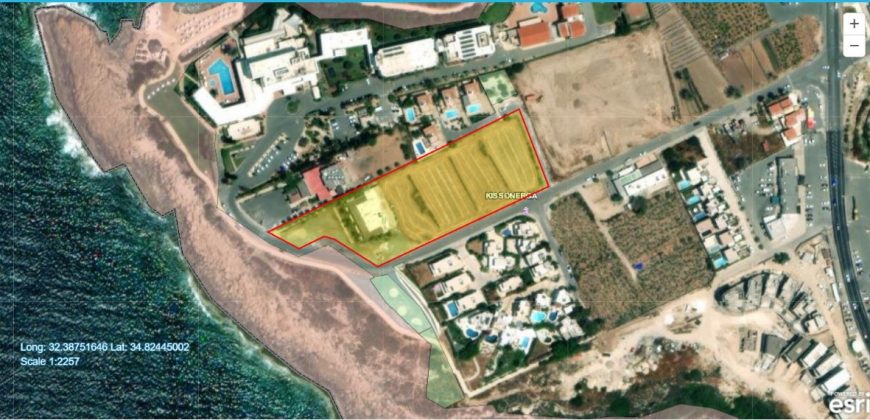 Paphos Kissonerga Land Touristic For Sale BC481