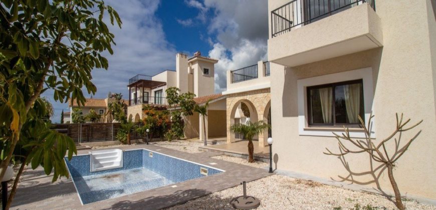 Paphos Polemi 3 Bedroom Villa For Sale FCP44856