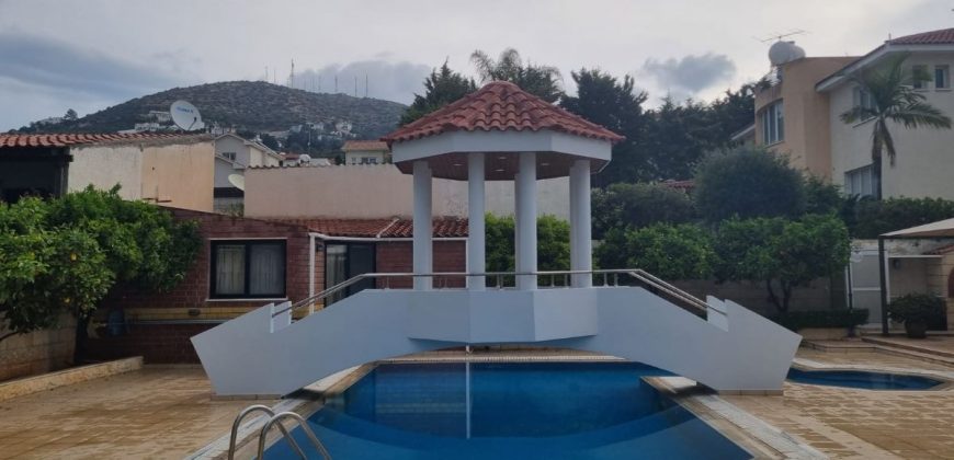 Paphos Tala 5 Bedroom Villa For Rent BC479