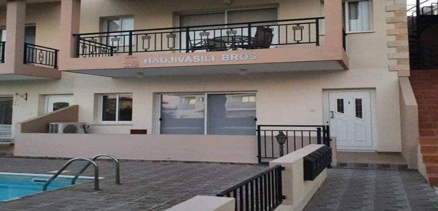 Kato Paphos Universal 2 Bedroom Apartment Ground Floor For Rent BC512