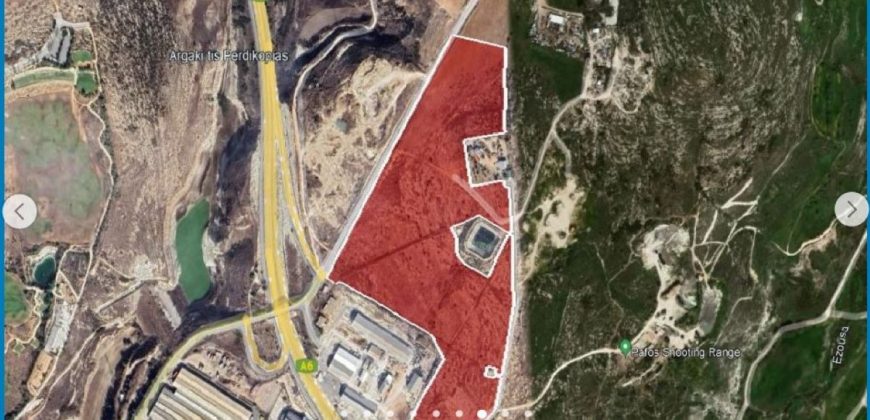 Paphos Agia Varvara Land Industrial For Sale AMR10677