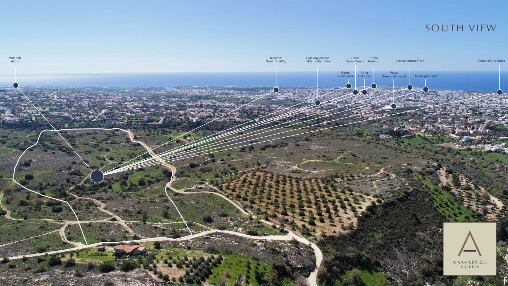 Paphos Anavargos Plots & Land Parcels For Sale LPT14731