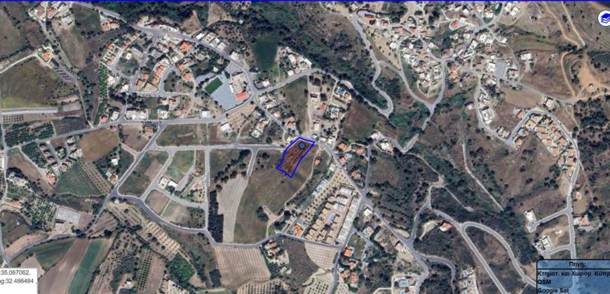 Paphos Argaka Land Residential For Sale RSDL2185
