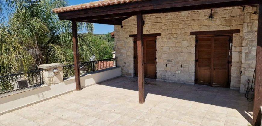 Paphos Choulou 3 Bedroom House For Rent BC502