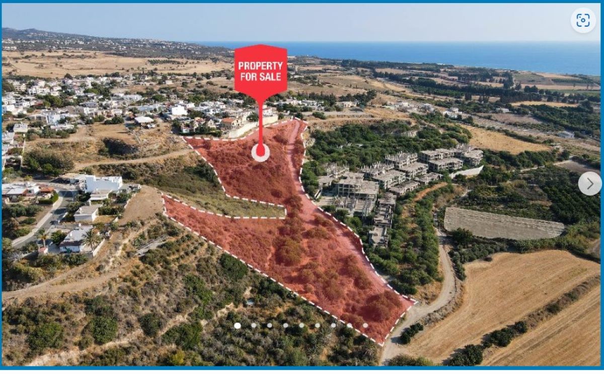 Paphos Kouklia Land Residential For Sale AMR31609